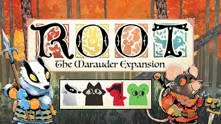 Tabletop Root 4Player with Hirelings Keepers Ronin Warlord Alliance [upl. by Torhert]