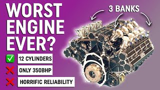 Why This Is Easily The WORST 12cylinder Engine Ever Made [upl. by Stanly]