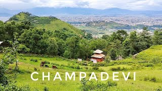 A hike to ChampadeviPlaces to visit near lalitpur [upl. by Blodget572]