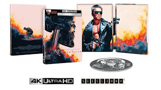 The Terminator Limited Edition Steelbook 4K UHD amp Digital  US Edition Arnold Schwarzenegger [upl. by Polard397]