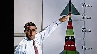 On TV Wernher von Braun explains the possibility of traveling in spaceMan in Space [upl. by Manaker]