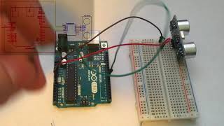 How To Use an Arduino with an Ultrasonic Sensor HCSR04 [upl. by Spracklen]