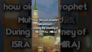 ISRA WAL MIRAJ 🌞💚 An impossible Journey by prophet Muhammad SAW ❤️❤️ shorts youtubeshorts viral [upl. by Jackson688]