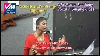 Tamil Songs Singing Class  Netru Illatha Matram [upl. by Akemhs]