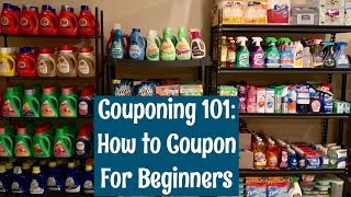 How to Start Couponing for Beginners  Couponing 101 [upl. by Ivgnout504]