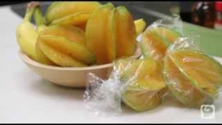 How to eat a Starfruit  Carambola [upl. by Faucher]