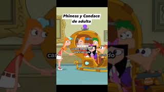 Phineas y Candace de adulta 🥹 lossimpson music thesimpsons musica [upl. by Cohlette]