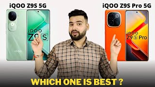 iQOO Z9s vs iQOO Z9s Pro  Full Comparison  Which one is Best [upl. by Ainot728]