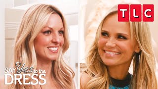 Kristin Chenoweth Helps Her Best Friend Find a Dress  Say Yes to the Dress  TLC [upl. by Terej]