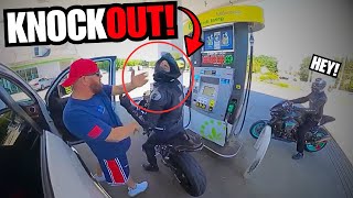 WHEN BIKERS FIGHT BACK  1 HOUR OF ROAD RAGE amp CRAZY MOTO MOMENTS 2024 [upl. by Slocum373]