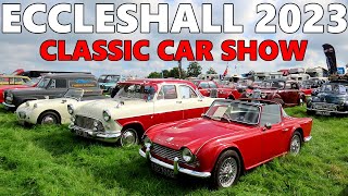 CLASSIC CARS EVERYWHERE at Eccleshall Show 2023 [upl. by Herra192]