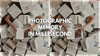 photographic memory subliminal ♡ raemi reupload [upl. by Goodrow]