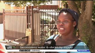 Free State  Inconsistent water amp electricity supply [upl. by Dillon]