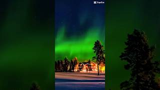 Laponie 🇫🇮❄️laponie capcut hiver subscribe [upl. by Morgenthaler757]