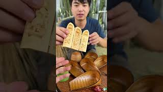 Handicraft videos share how artists express youtubeshorts craft viralvideo shorts bamboo vlog [upl. by Ravens928]