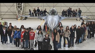 Aviano Air Base Hosts Local Italian Students for Base Tour [upl. by Cuttler]