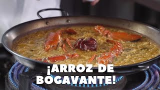 Arroz de Bogavante en Paella [upl. by Esyli]