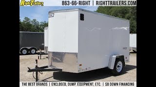 6x10 Haulmark Passport  Enclosed Trailer [upl. by Isiah604]