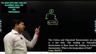 The Celsius and Fahrenheit thermometers are put in a hot bath The reading on Fahrenheit thermometer [upl. by Derdlim136]