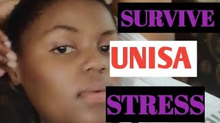 How to survive UNISA stress South African YOUTUBER [upl. by Slorac]