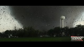 Town gets hit by monster tornado Twin Tornadoes [upl. by Brunhild]