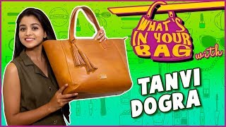 Tanvi Dogra aka Falgunis Handbag Secret Revealed  Whats In Your Bag  Jiji Maa  TellyMasala [upl. by Limak]