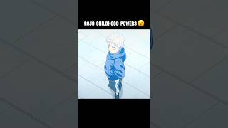 Gojo In Childhood Powers 😮 gojo gojosaturoamv gojosatoruedit jujutsukaisenedit [upl. by Isdnil]