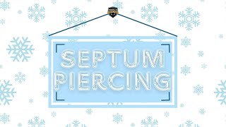 Septum als erstes Piercing Gar nicht schmerzhaft oder😎😎┃💉Marcs Piercing TV [upl. by Eddra]