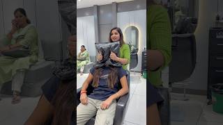 ￼Hair transformation 😱 watch till end 🥰 hairstyle saloon viralvideo [upl. by Valsimot]