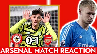 Ramsdale has lost all his confidence  Brentford 01 Arsenal Reaction [upl. by Aileek]