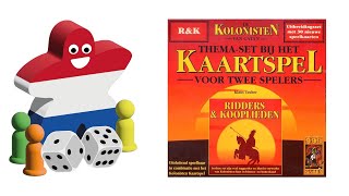 speluitleg Catan het Kaartspel  Ridders en Kooplieden [upl. by Burtie]