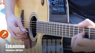 Takamine GD93CE  Elektro Akustik Gitar [upl. by Nivlen]