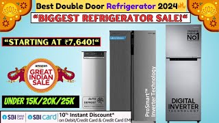 Double Door Refrigerator You Cant MissBest Double Door Refrigerator 2024🔥 Amazon Great Indian [upl. by Dupuis144]