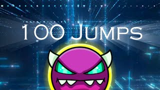 Geometry Dash  quot100 Jumpsquot 100  Medium Demon Platformer  by TheRealPepsiMan [upl. by Melisse]