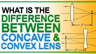 What is the Difference Between Concave amp Convex Lens  Tabular Form  Explanation  Grade 10 Physics [upl. by Scriven]