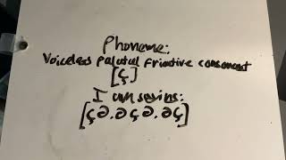 ç voiceless palatal fricative consonant [upl. by Htebasile877]