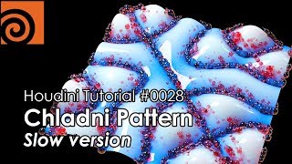 Houdini Tutorial 0028 Chladni Pattern Slow version [upl. by Boris]