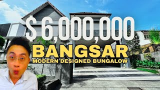 Inside the ULTIMATE Modern Design Bungalow in Bangsar  Lorong Maarof  Malaysia KL Properties [upl. by Asila473]