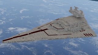 3 Imperator Star Destroyer vs 3 Imperial Star Destroyer  Empire at War Remake NPC Wars [upl. by Ellsworth]