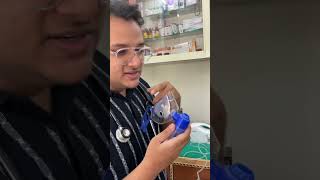 Correct way to use a nebulizer  DONT DO THIS MISTAKE  dr trust nebulizer with mask USA in Hindi [upl. by Hgierb]