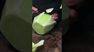 Rui Cleaver vs Melon fyp knife knifesharpening ray knifesharpener rui knives japaneseknives [upl. by Corina]