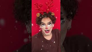 Rodolfo el reno navidad comienza 2024 makeu makeupartist [upl. by Oivalf]