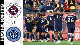 HIGHLIGHTS New England Revolution vs New York City FC  September 04 2022 [upl. by Josephina102]