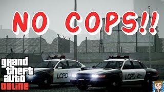 GTA 5 ONLINE  KEINE STERNE GLITCH  KEINE POLIZEI IM ONLINE MODUS  NO COP  KanderBol  German [upl. by Lekram]