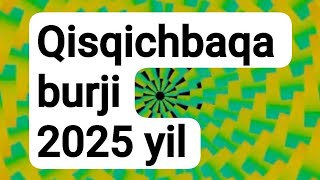 QISQICHBAQA burji 2025 yil🌻yulduzlar ruhiyatyangi yilyangi oʻyinbu juda qiziqgoroskop [upl. by Annabel563]