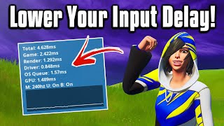 How To Get ZERO Input Delay In Fortnite Chapter 3  Optimization Guide [upl. by Ellimahs162]