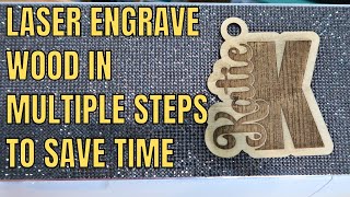 Engrave wood with your Laser  Inkscape SVG tutorial [upl. by Aihsemot418]