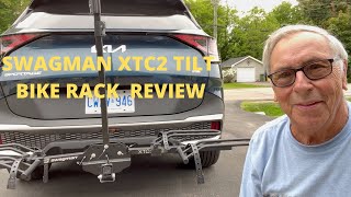 SWAGMAN XTC2 TILT BIKE RACK REVIEW [upl. by Eldredge]