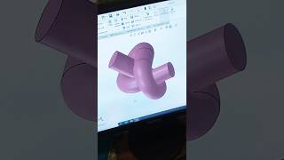 Trefoil knot गाँठ in Solidworks designed by our Student cadbychetan [upl. by Milman279]