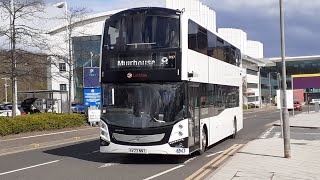 8 Lothian Buses Volvo BZL DD 997 BV23 NNT [upl. by Anilys]